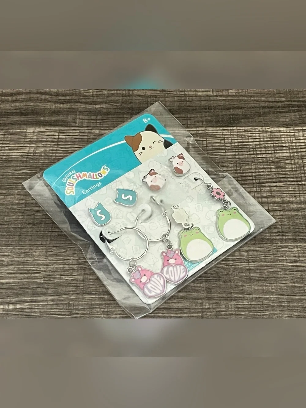 Squishmallows Figures Earrings Set